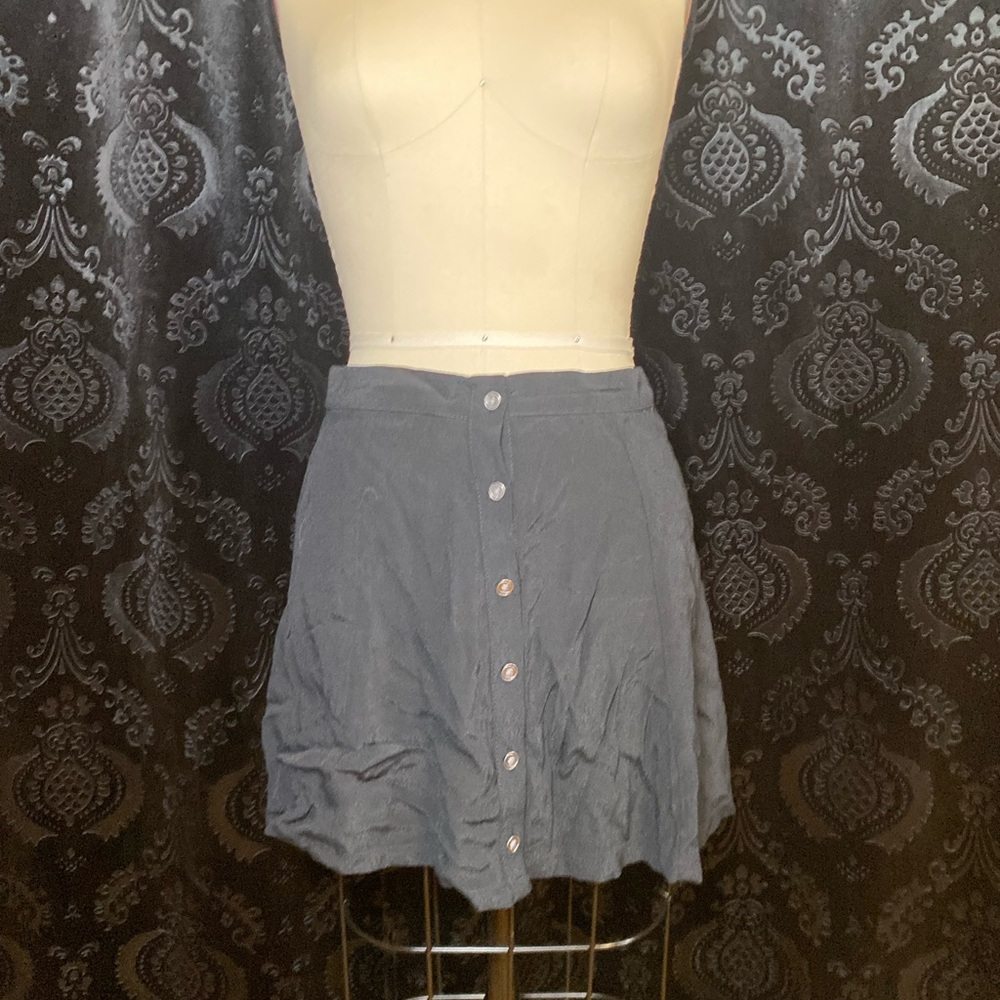Forever 21 Black Skater Mini Skirt